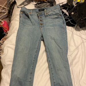 J crew high wasted jeans
